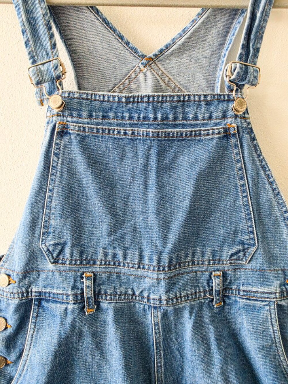 Vintage Esprit Denim Shortalls - Picture 3 of 6